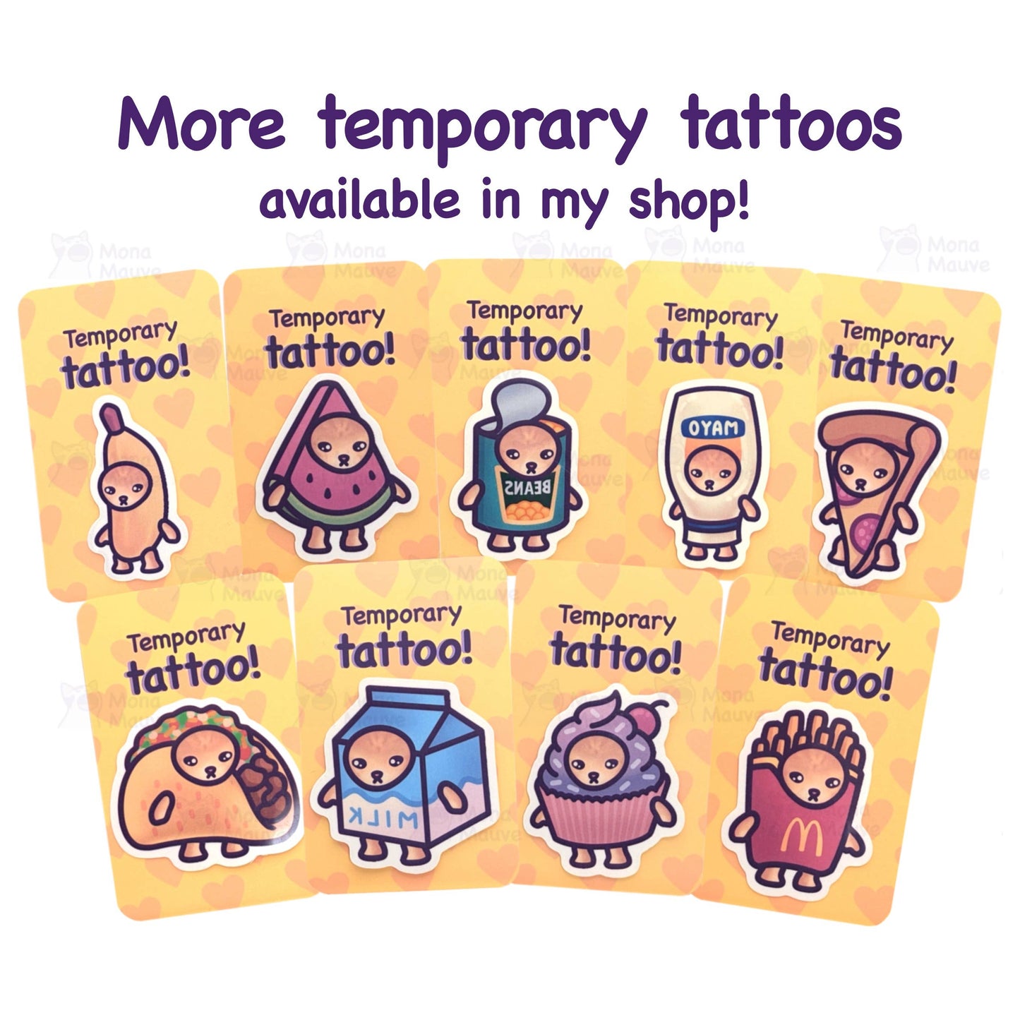 Trans Pride Cat Temporary Tattoo: No hang tabs needed