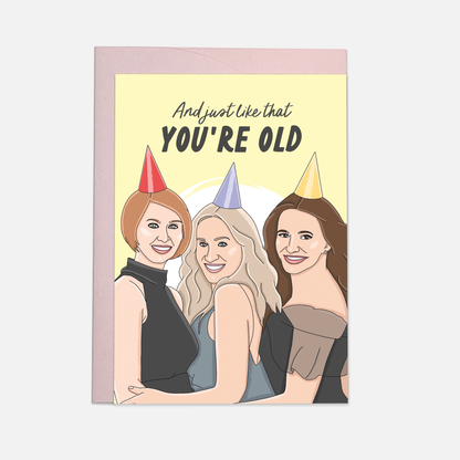& just like that - trending greeting card: Double