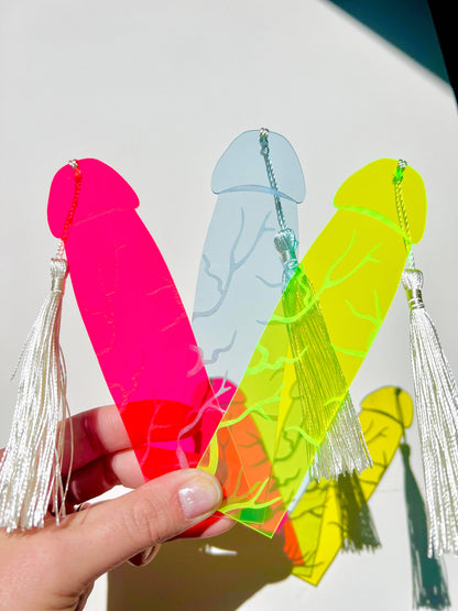 Thundercock Cockmark™ Bookmark: Neon Green
