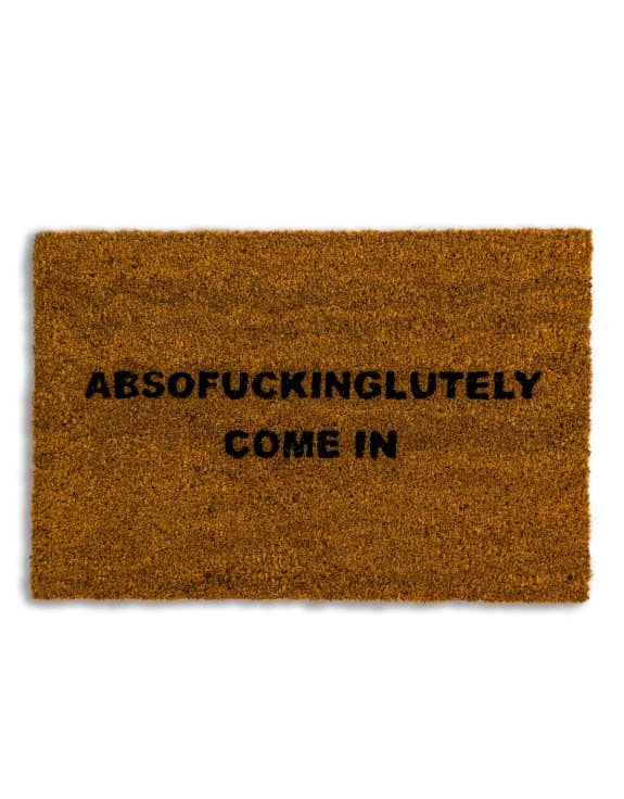 Absofuckinglutely Doormat