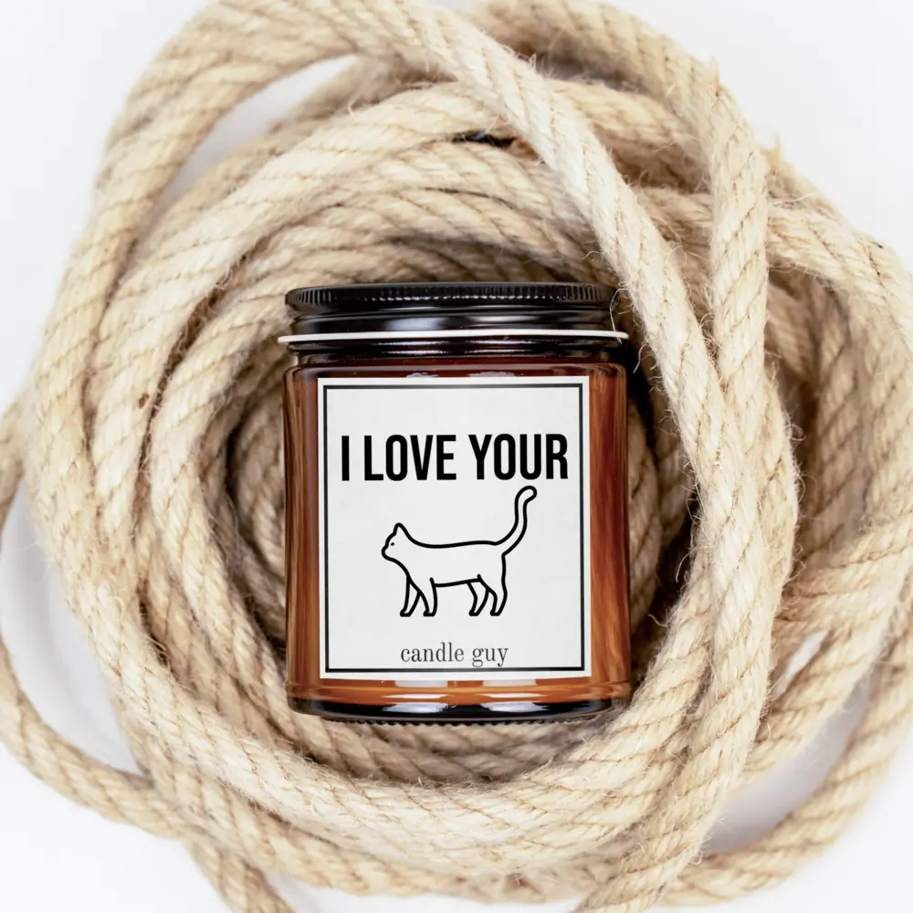 Candle Guy "I love your pussy" - Sea Salt & Orchid