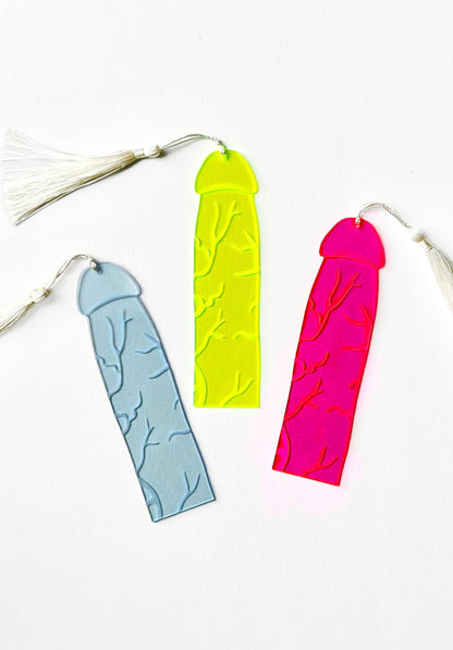 Thundercock Cockmark™ Bookmark: Neon Green