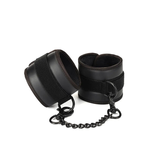 Vegan Fetish Wrist Cuffs