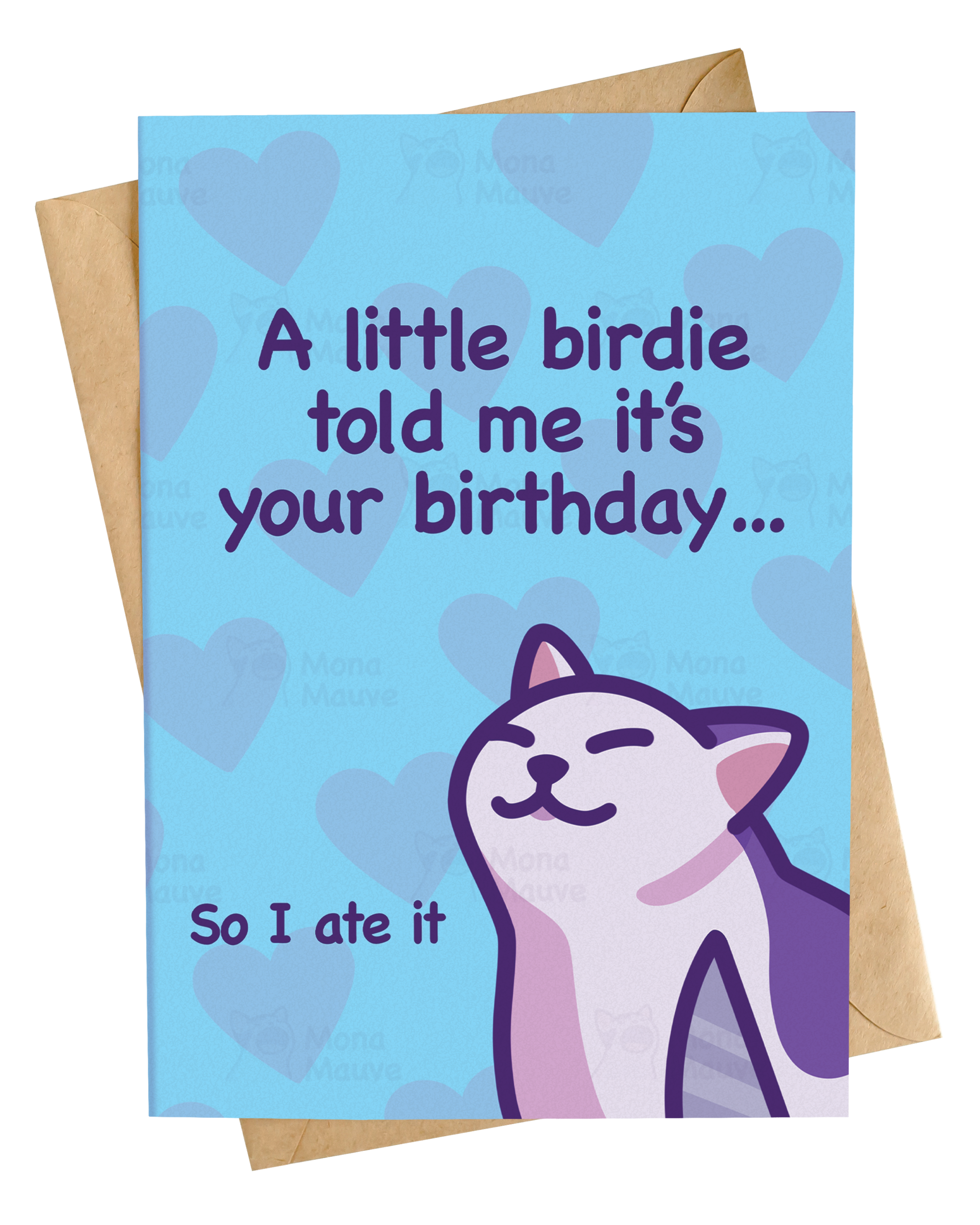 A Little Birdie Told Me It’s Your Birthday | Funny Card: A6