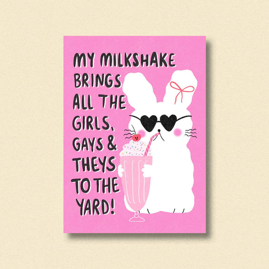 Postcard Milkshake