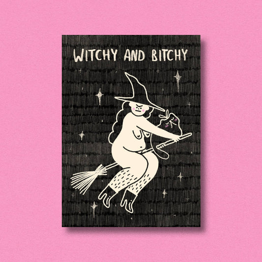 Postcard Witchy