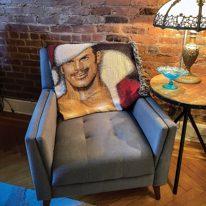 Tom of Finland "Santa" Woven Blanket