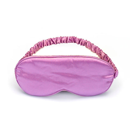 Silky Super Soft Sleeping Mask Satin Blindfold BLUE