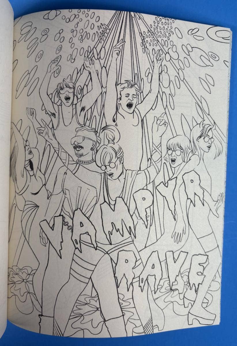 Queer Halloween Coloring Book