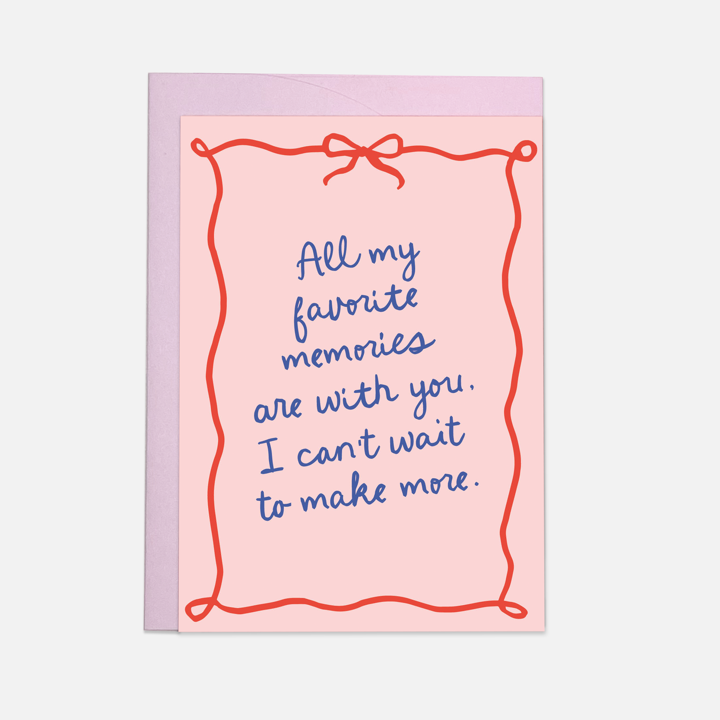 Fave Memories greeting card