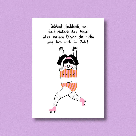 Postcards Shut up, Ficko