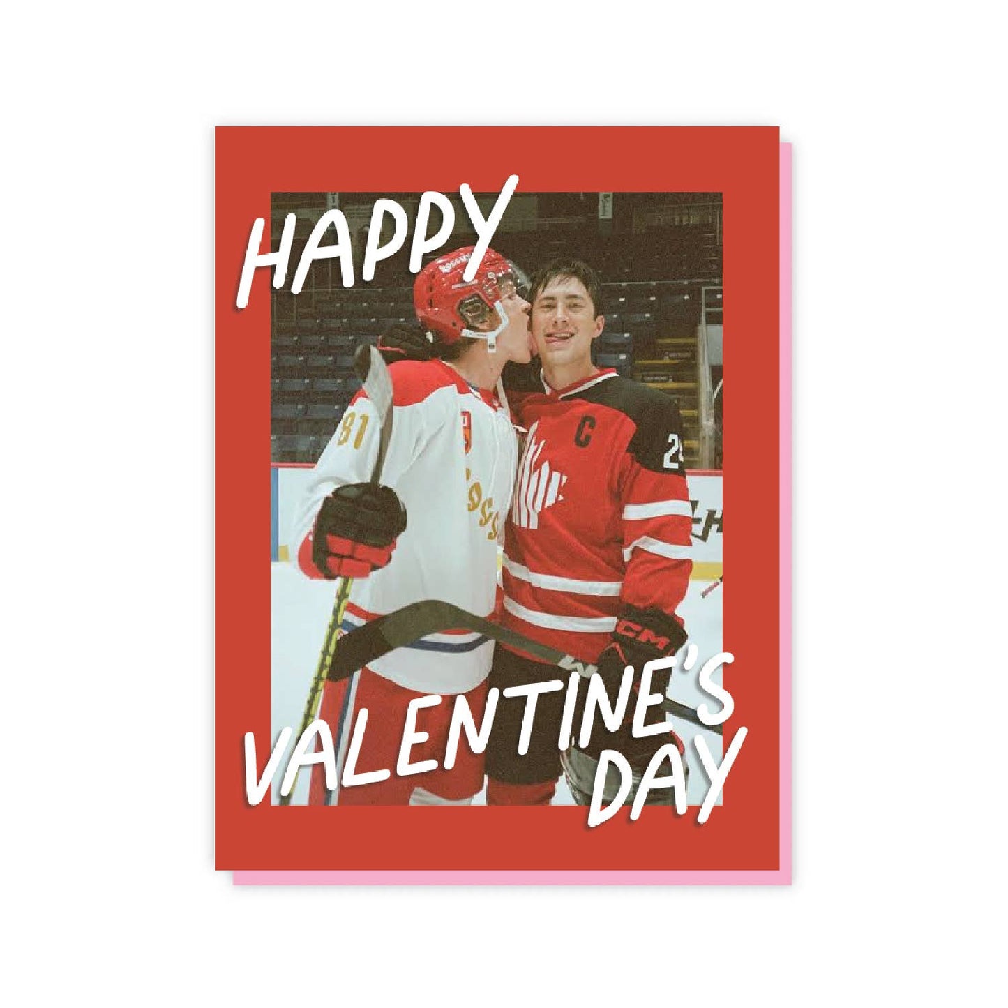 Heated Rivalry Valentine's Day Card