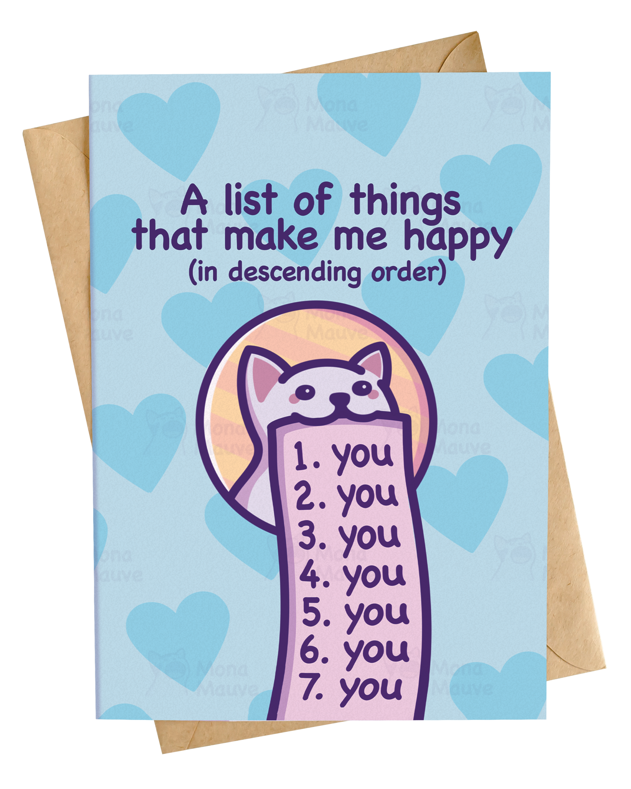 A List of Things That Make Me Happy (You)!: A6