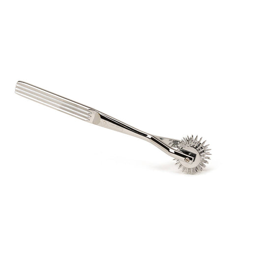 X-Rose Three-Row Wartenberg Pinwheel: Silver