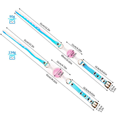 Crystal Ball Gag - Pink: L: 5 cm ball