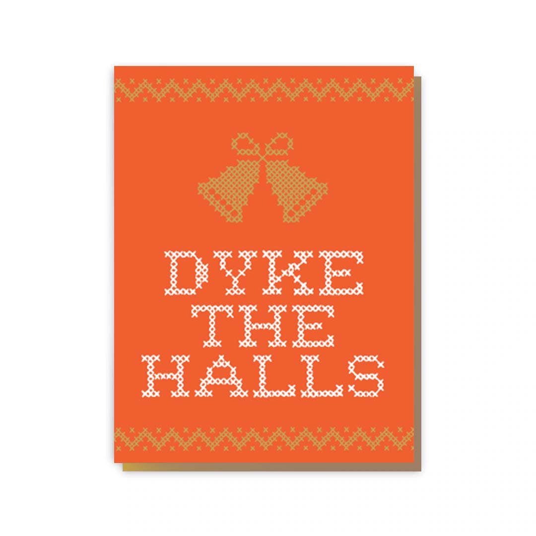 Dyke The Halls Card