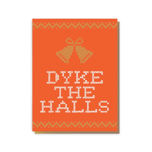 Dyke The Halls Card