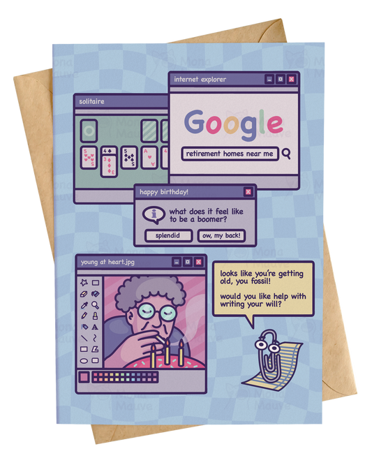 Boomer | Funny, Rude & Offensive Happy Birthday Card: A6