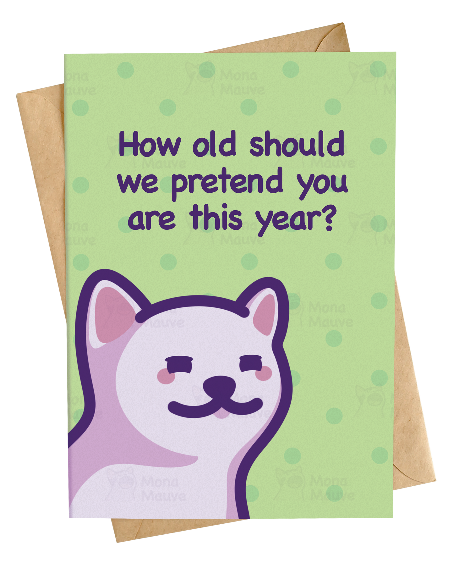 How Old Should We Pretend You Are? | Funny Birthday Card: A6