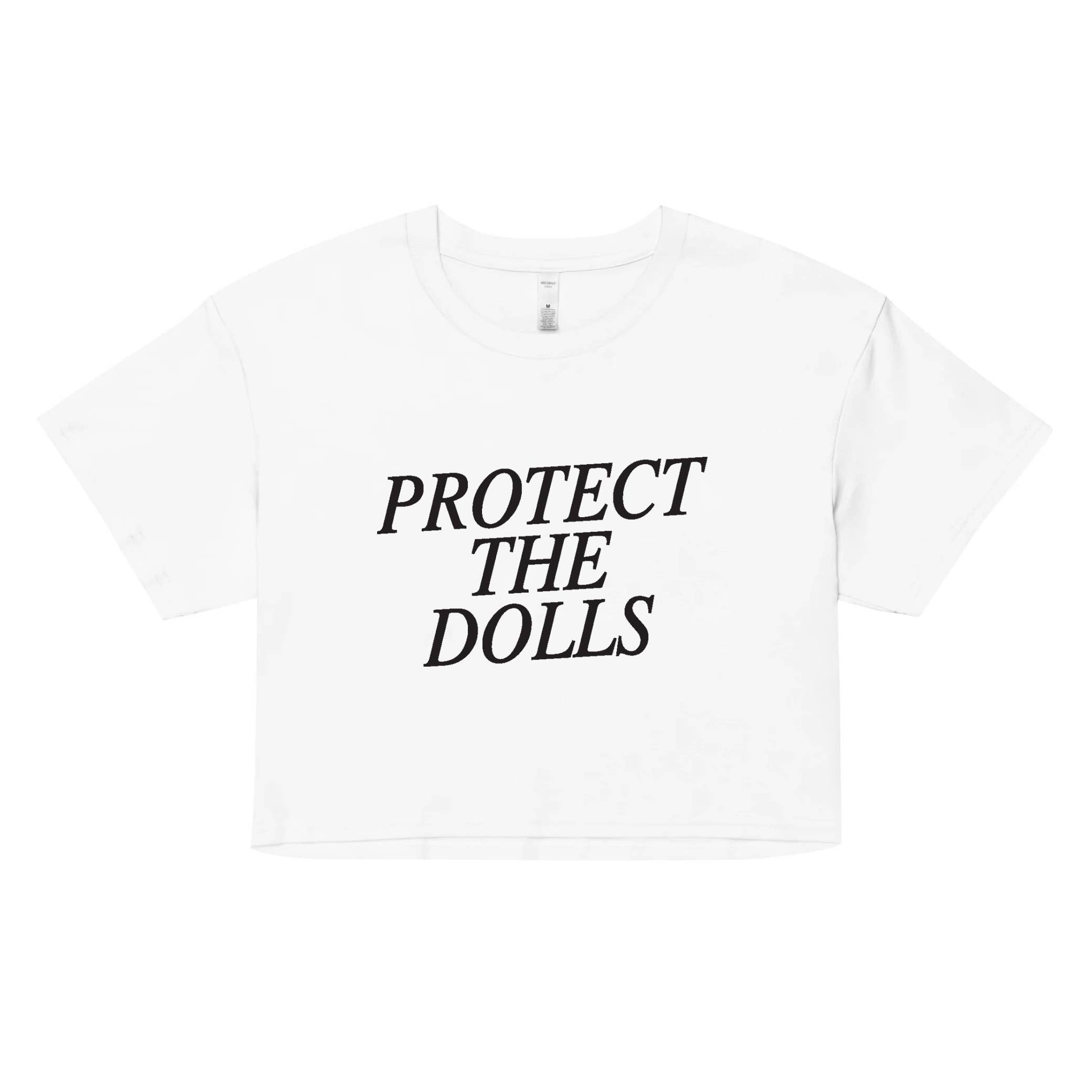 Protect The Dolls Crop Tops: S