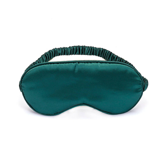 Silky Super Soft Sleeping Mask Satin Blindfold GREEN