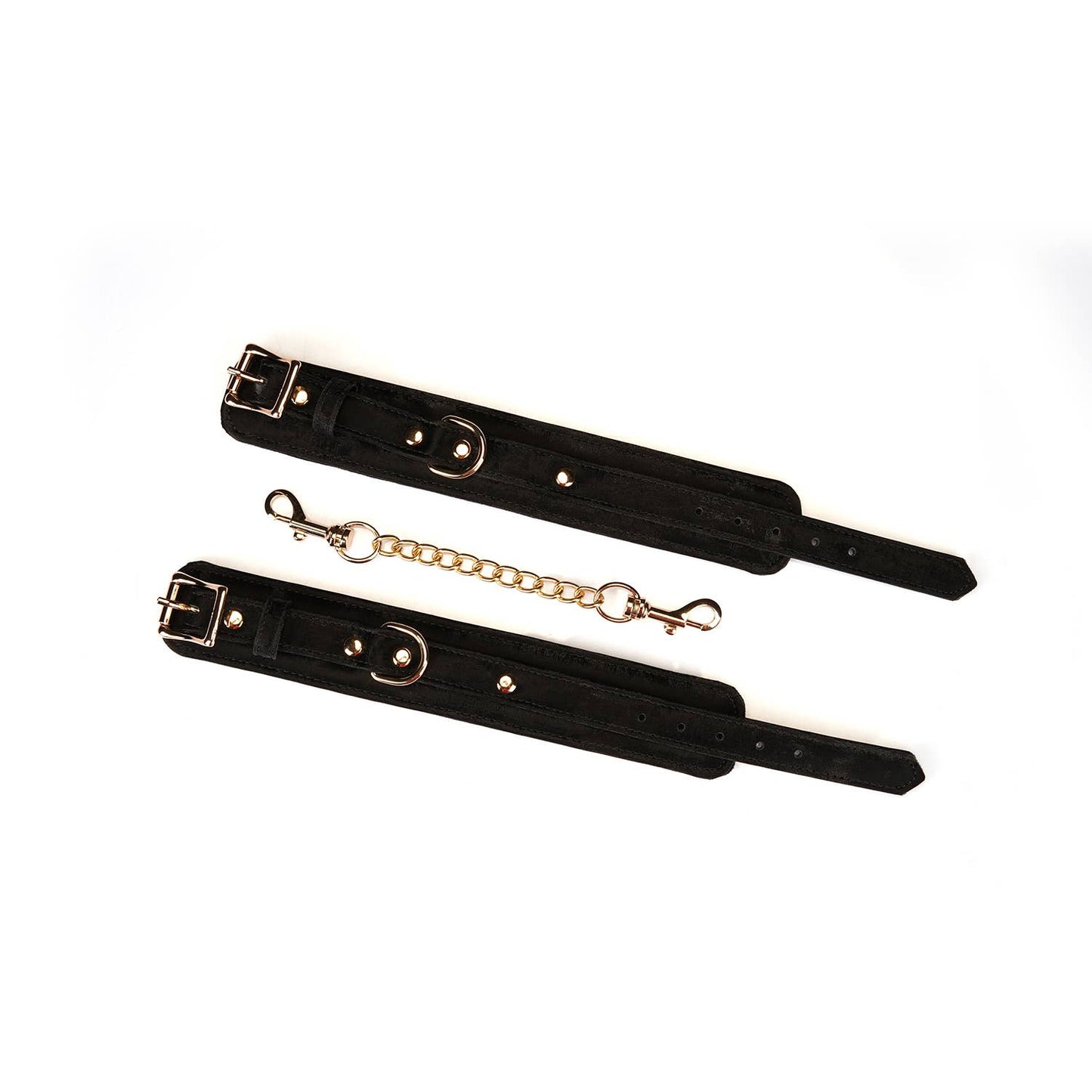 Boudoir Amor Vegan Wrist Cuffs Black