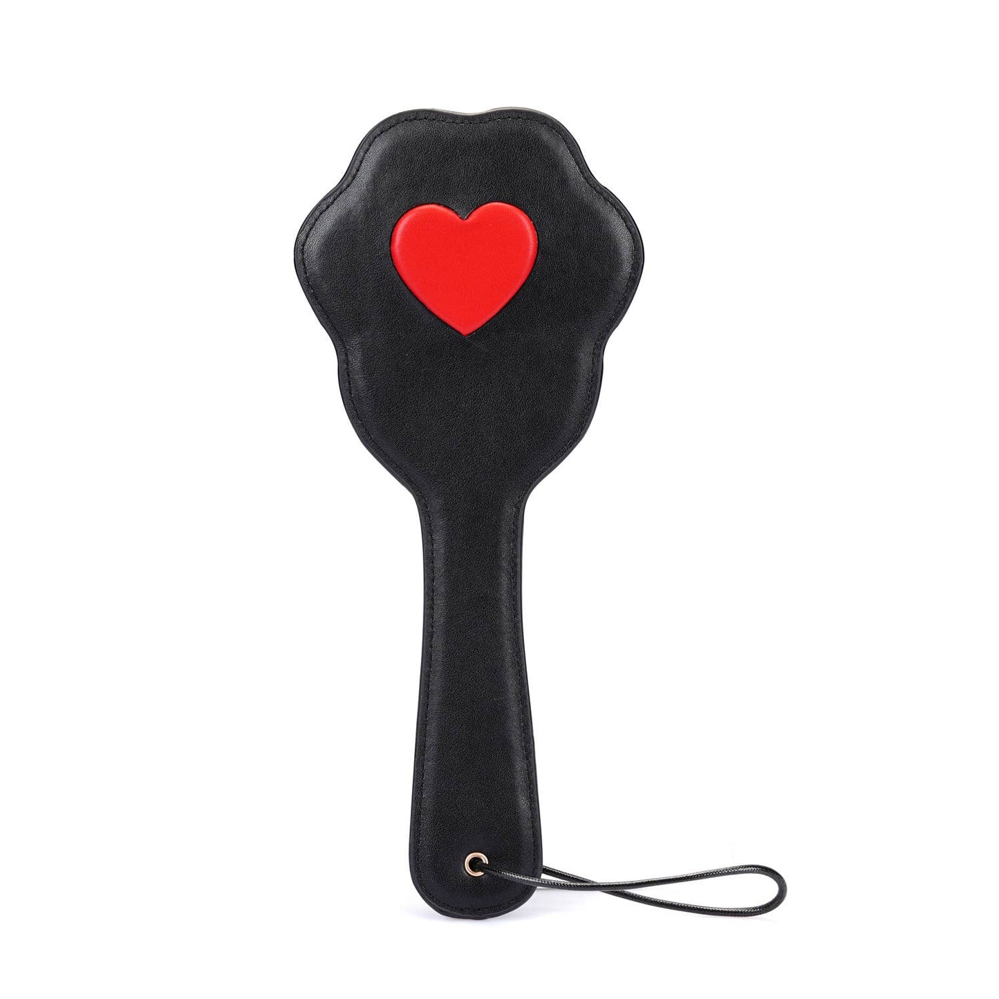 The Sensory Cushion Paddle - Plush Paw & Crimson Heart: Pink