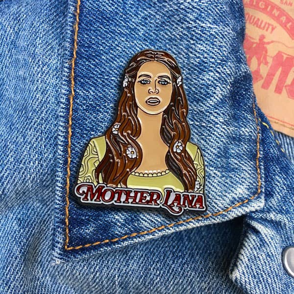 Mother Singer Pin