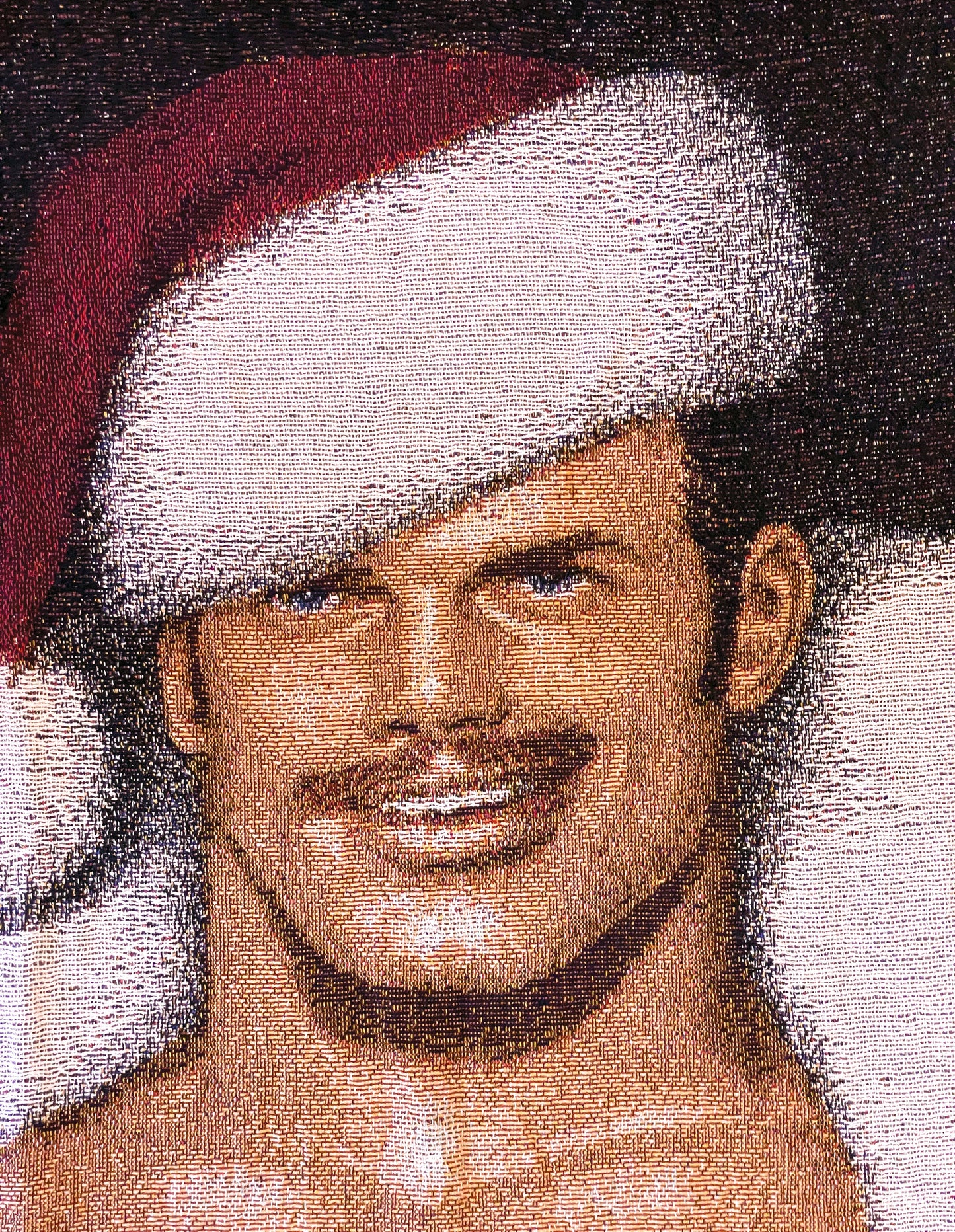 Tom of Finland "Santa" Woven Blanket