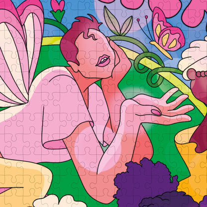 "Together We Bloom" Puzzle | Illustration: Lisa Tegtmeier