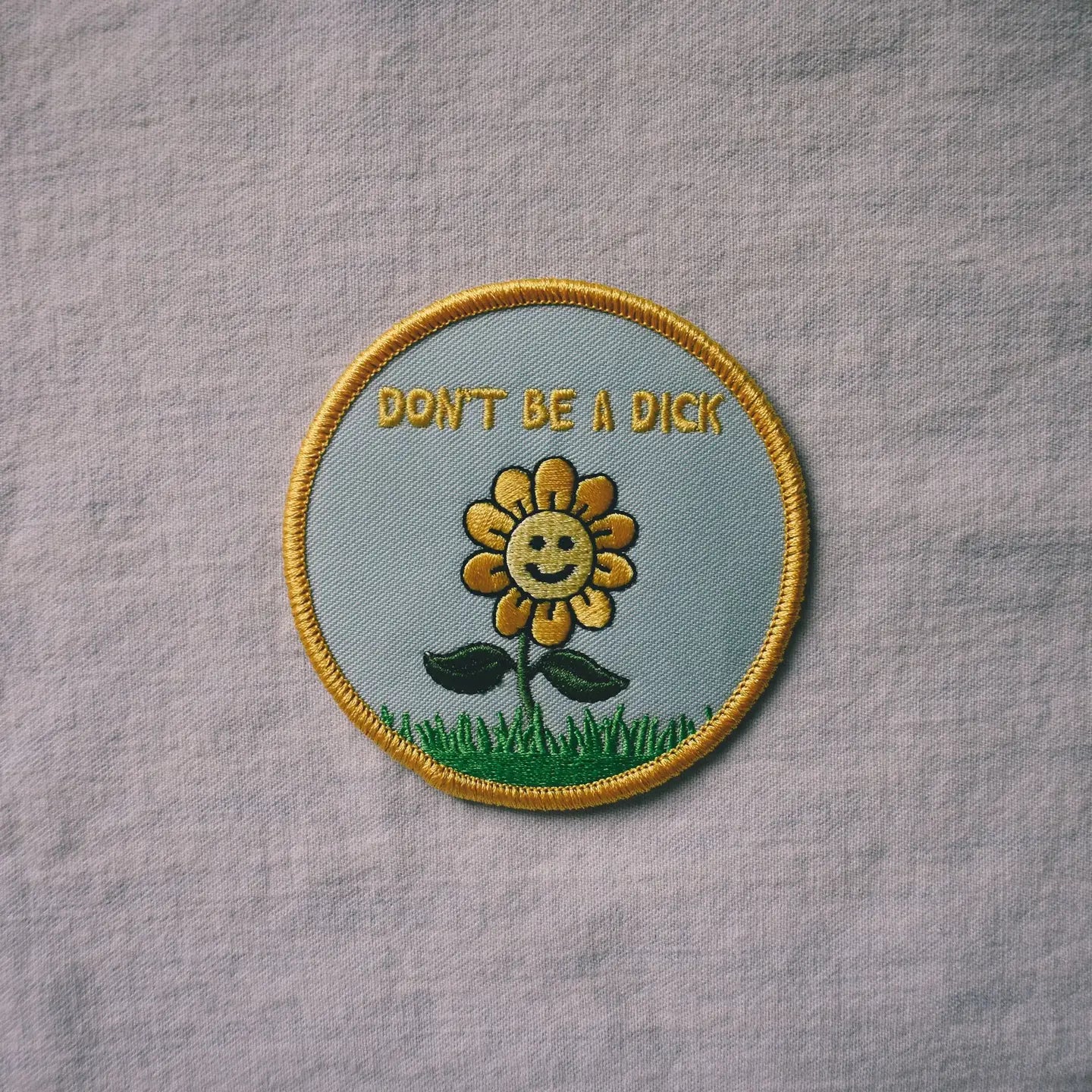 Don’t be a Dick (Iron-On Patch)