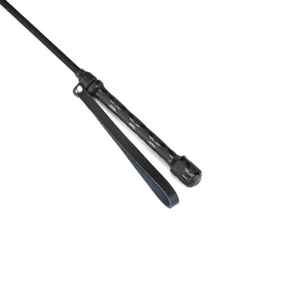Black Bond Wide Tip Riding Crop