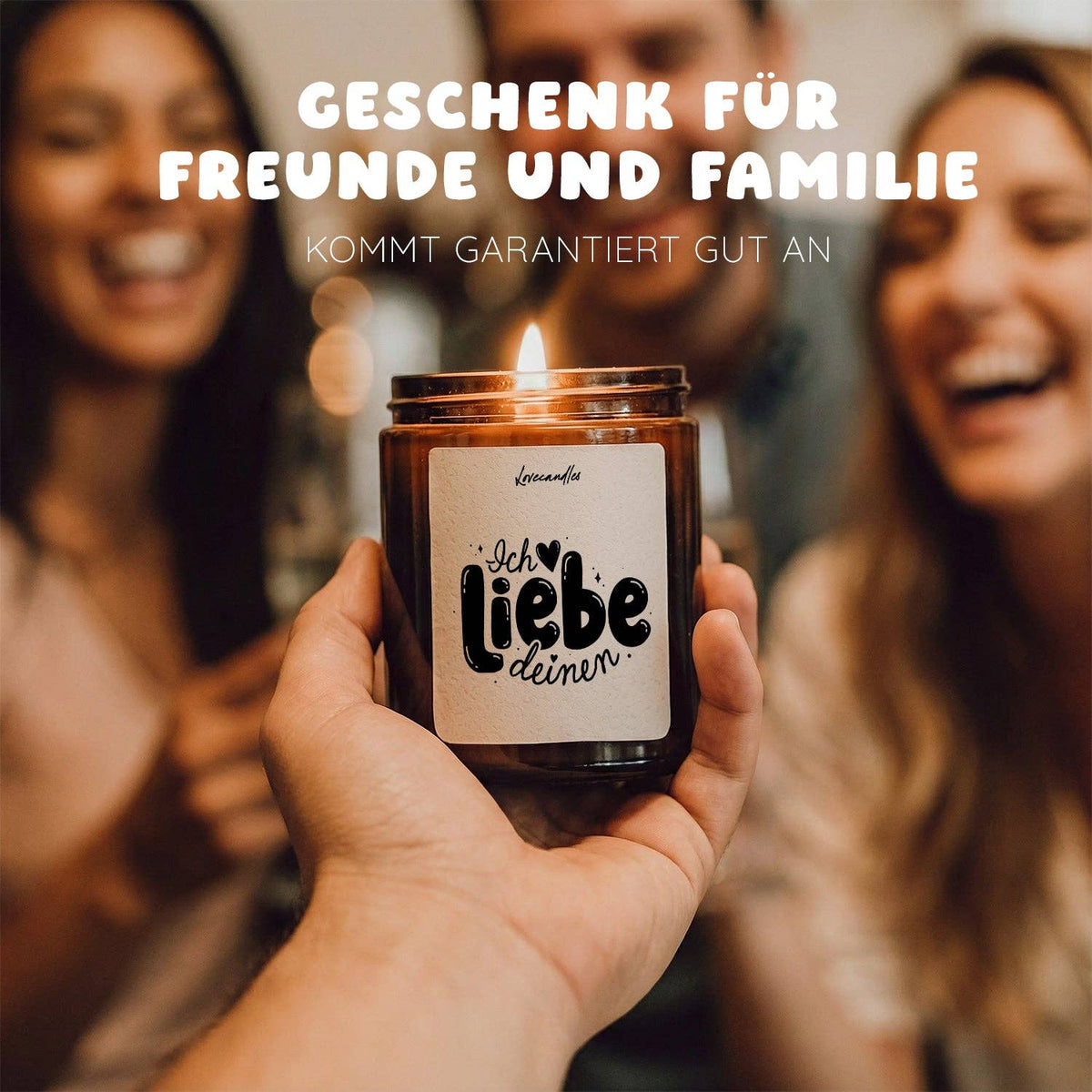 "Ich liebe deinen" Scented candle