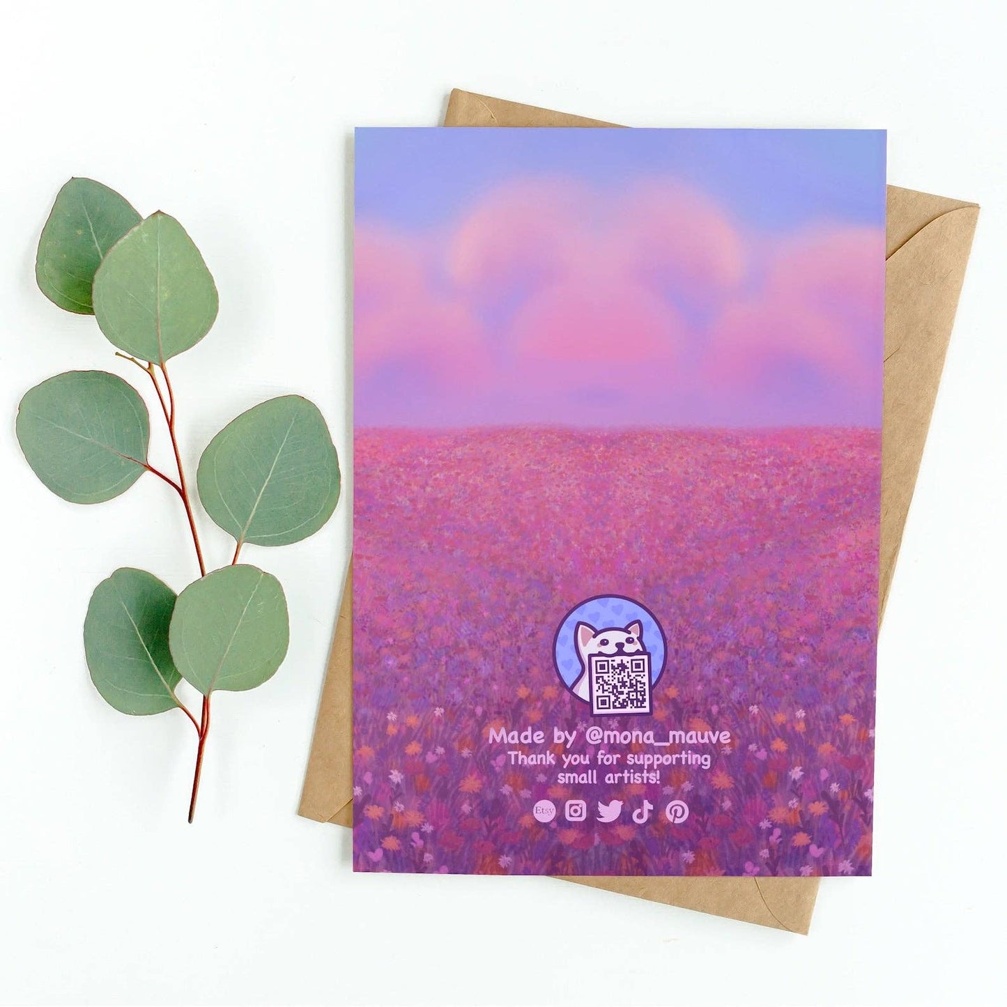 You Make My Life Beautiful | Cute Valentine's Day Card: A6