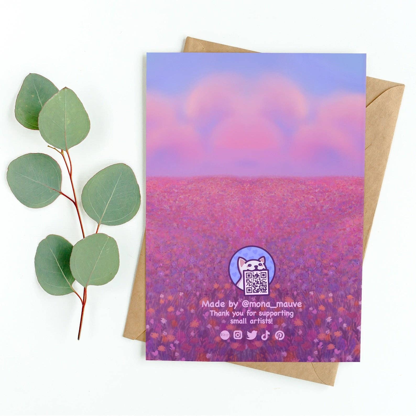 You Make My Life Beautiful | Cute Valentine's Day Card: A6