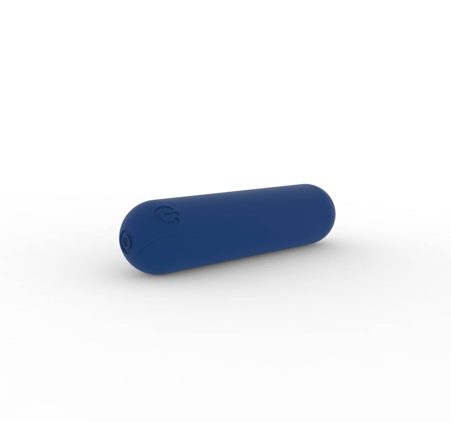 Dynamic Rainbow Silicone Bullet Vibrator - Navy