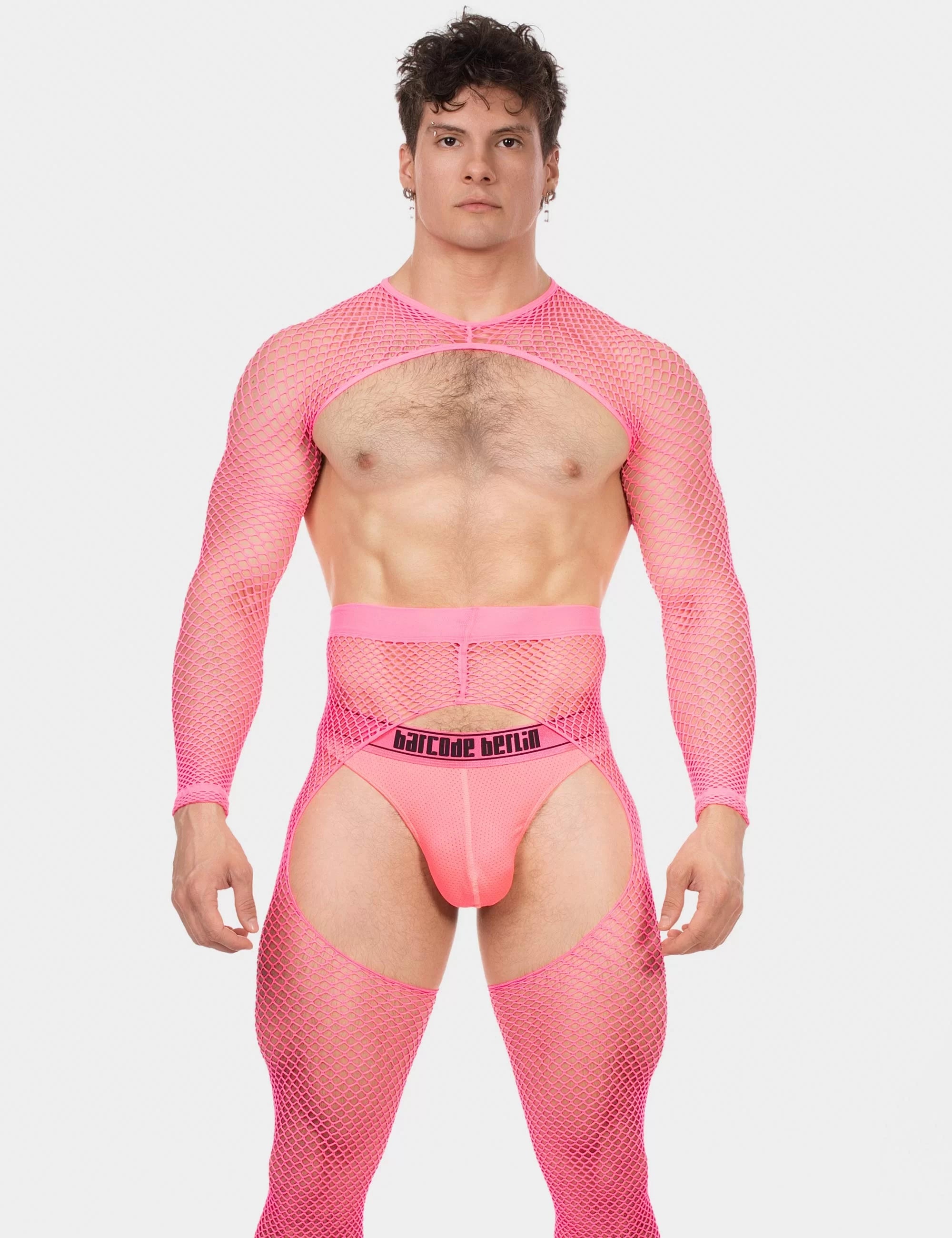 Fishnet Sleeves "Poggio" (Color Mix)