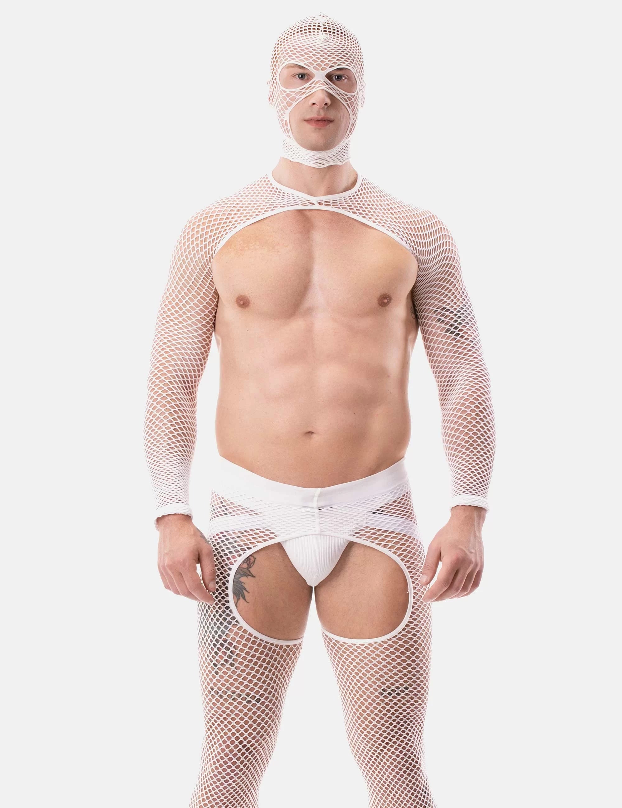 Fishnet Sleeves "Poggio" (Color Mix)