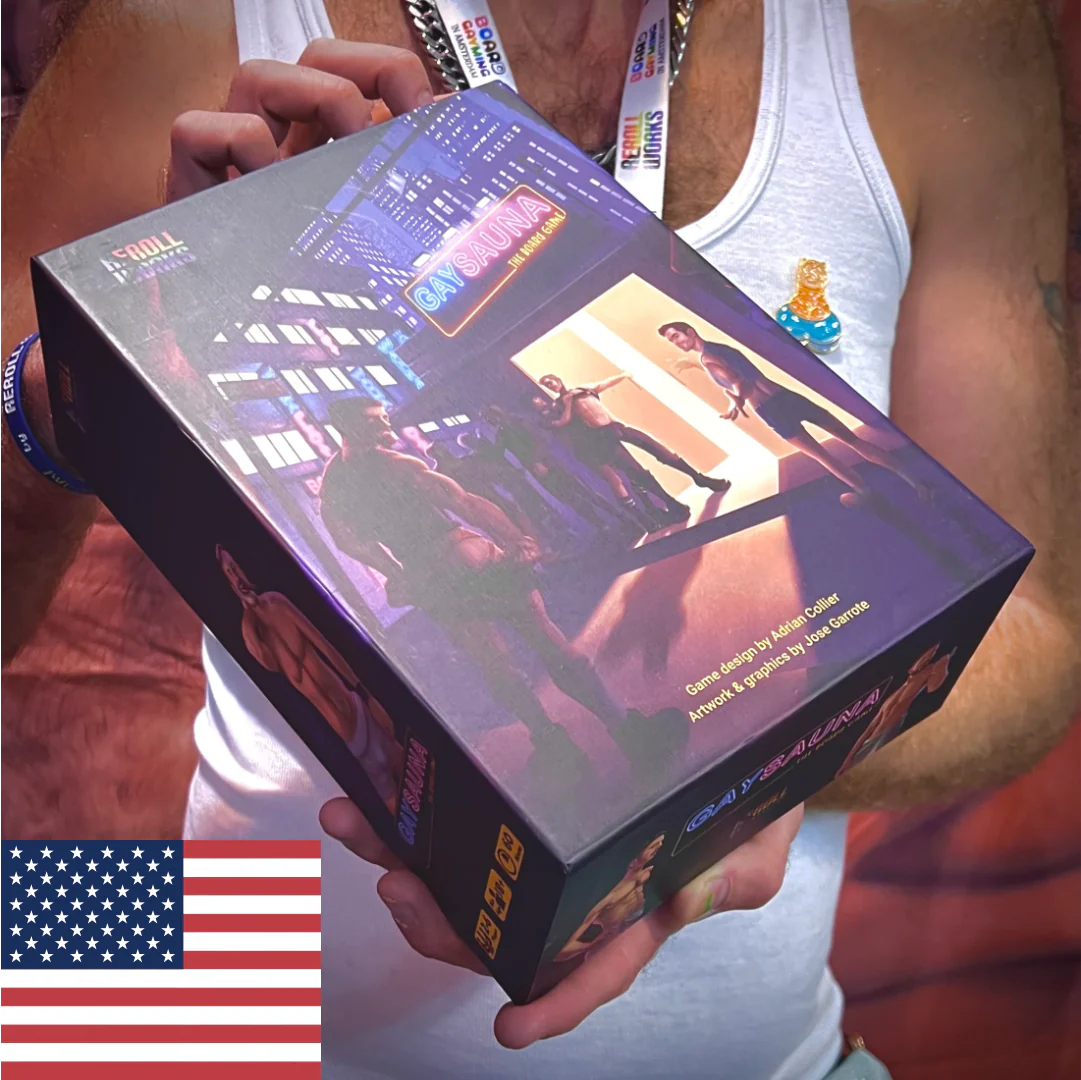 GaySauna The Board Game - English
