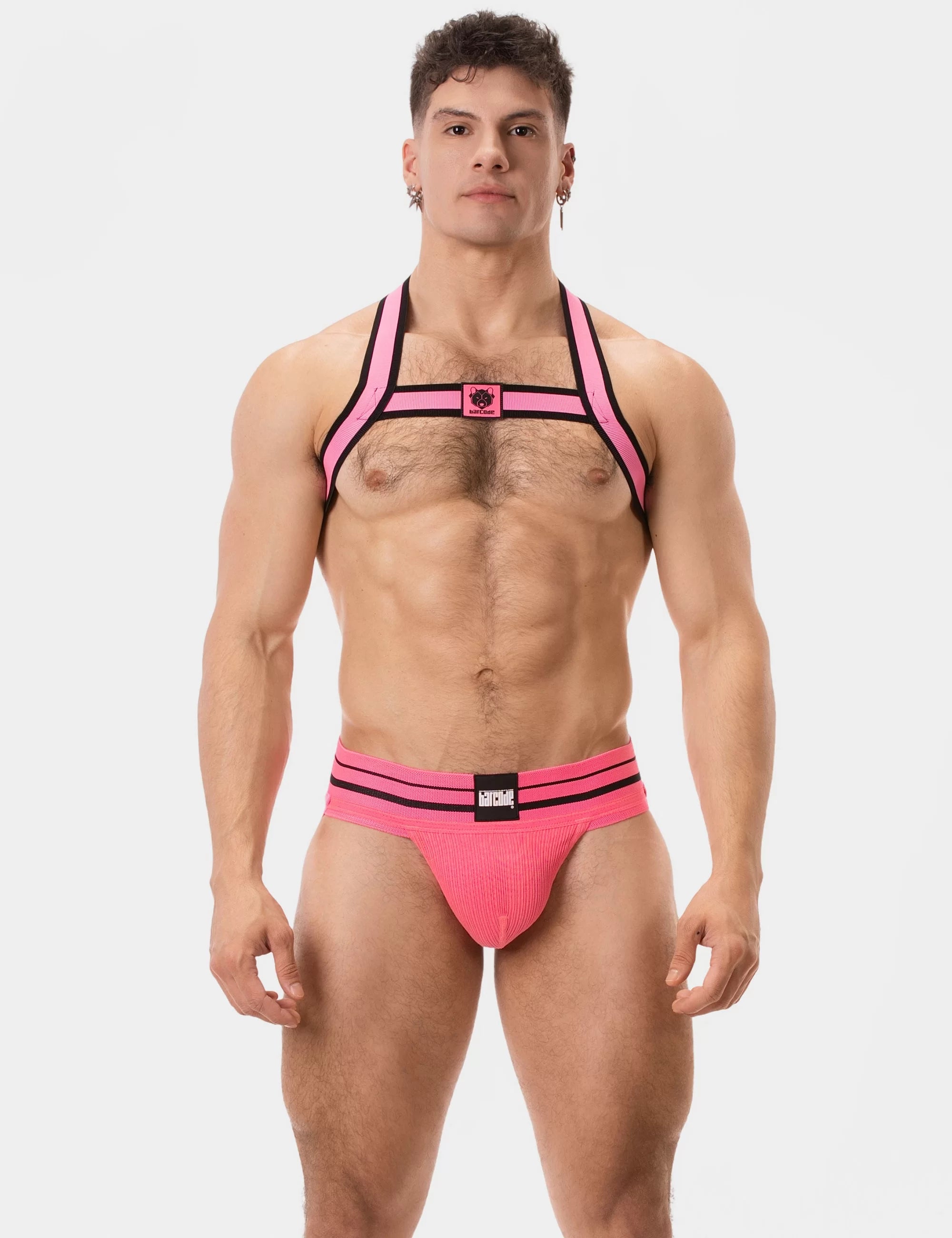 Harness "Colin" Pink/Black