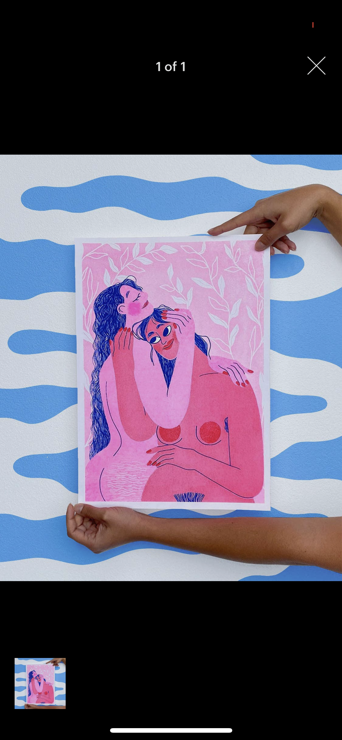 Esther Lalanne "Embrace" Riso