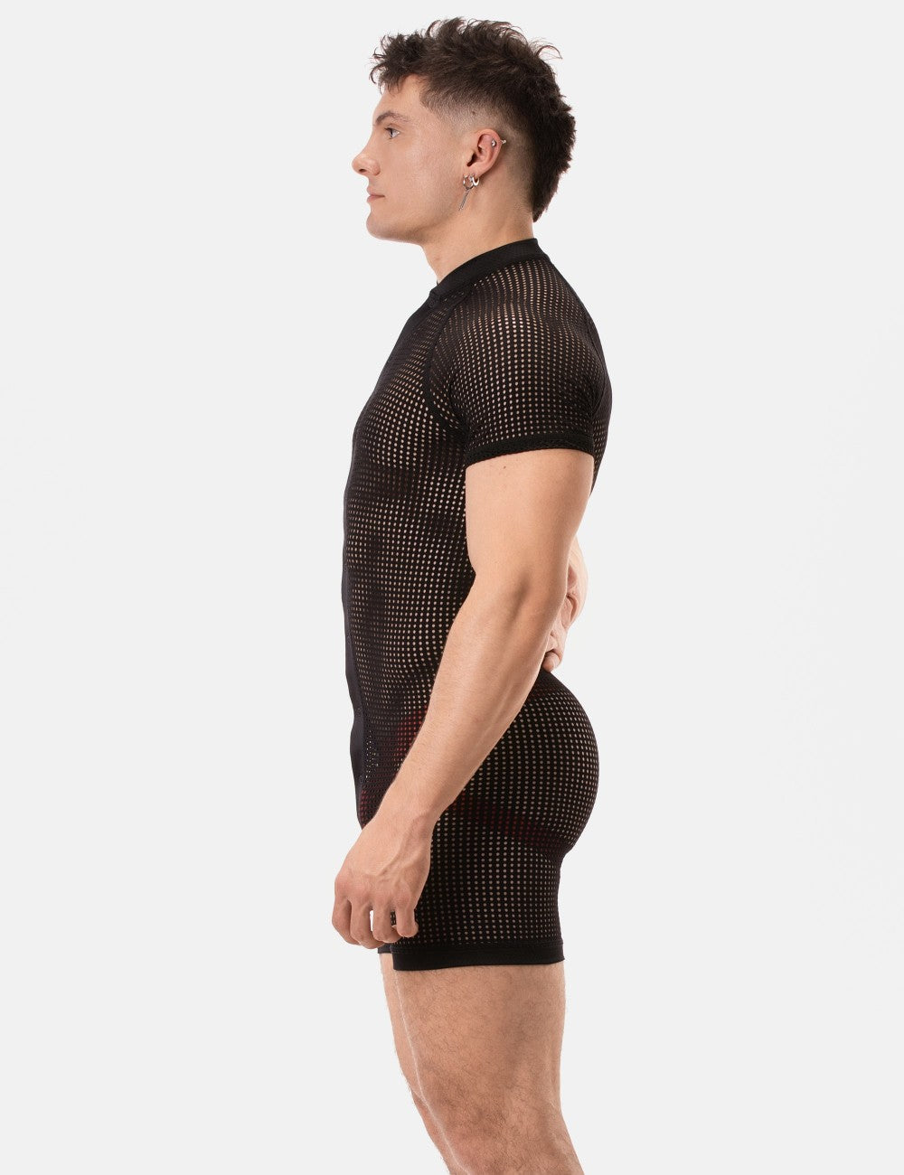 Mesh Union Suit Ruriko Black