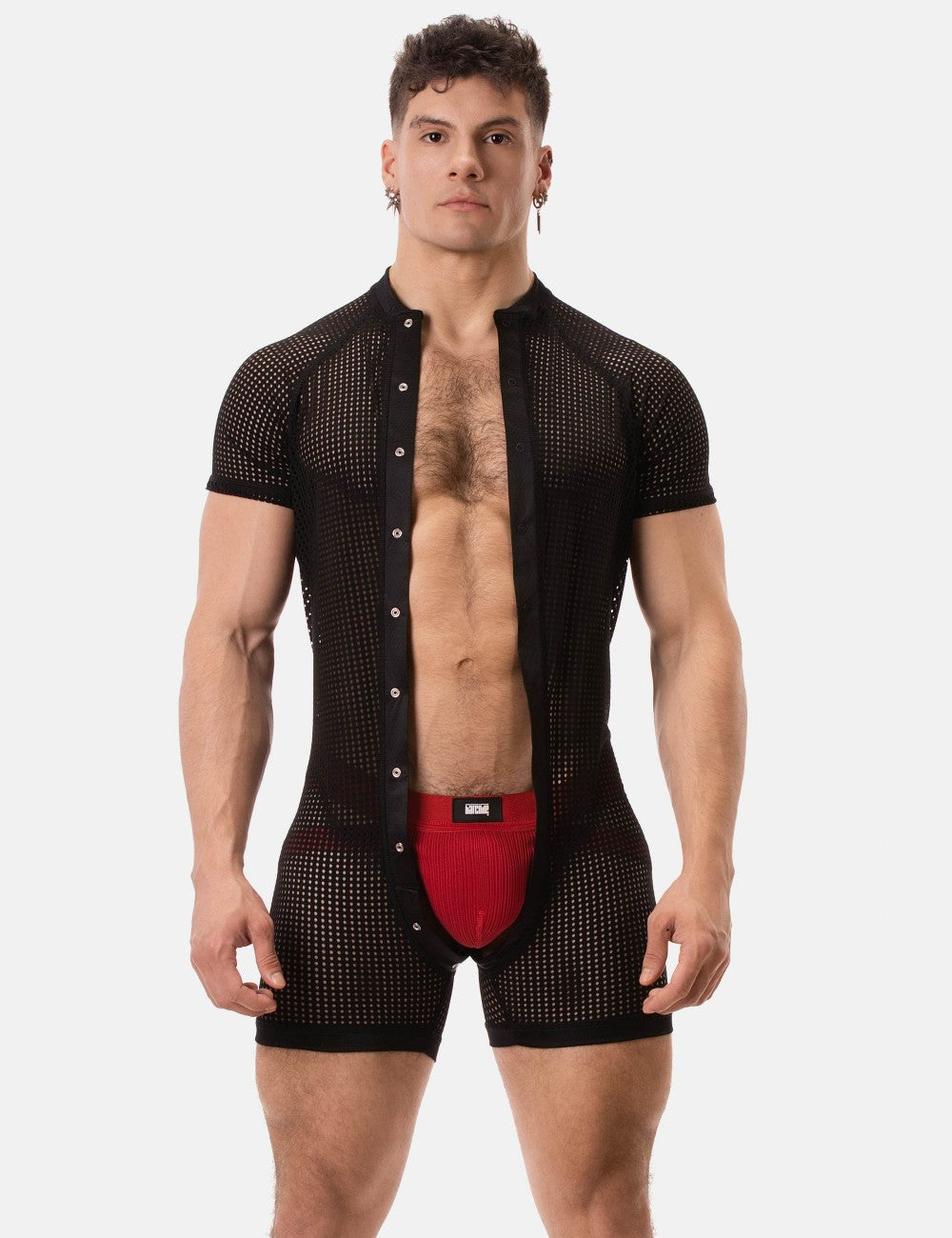 Mesh Union Suit Ruriko Black