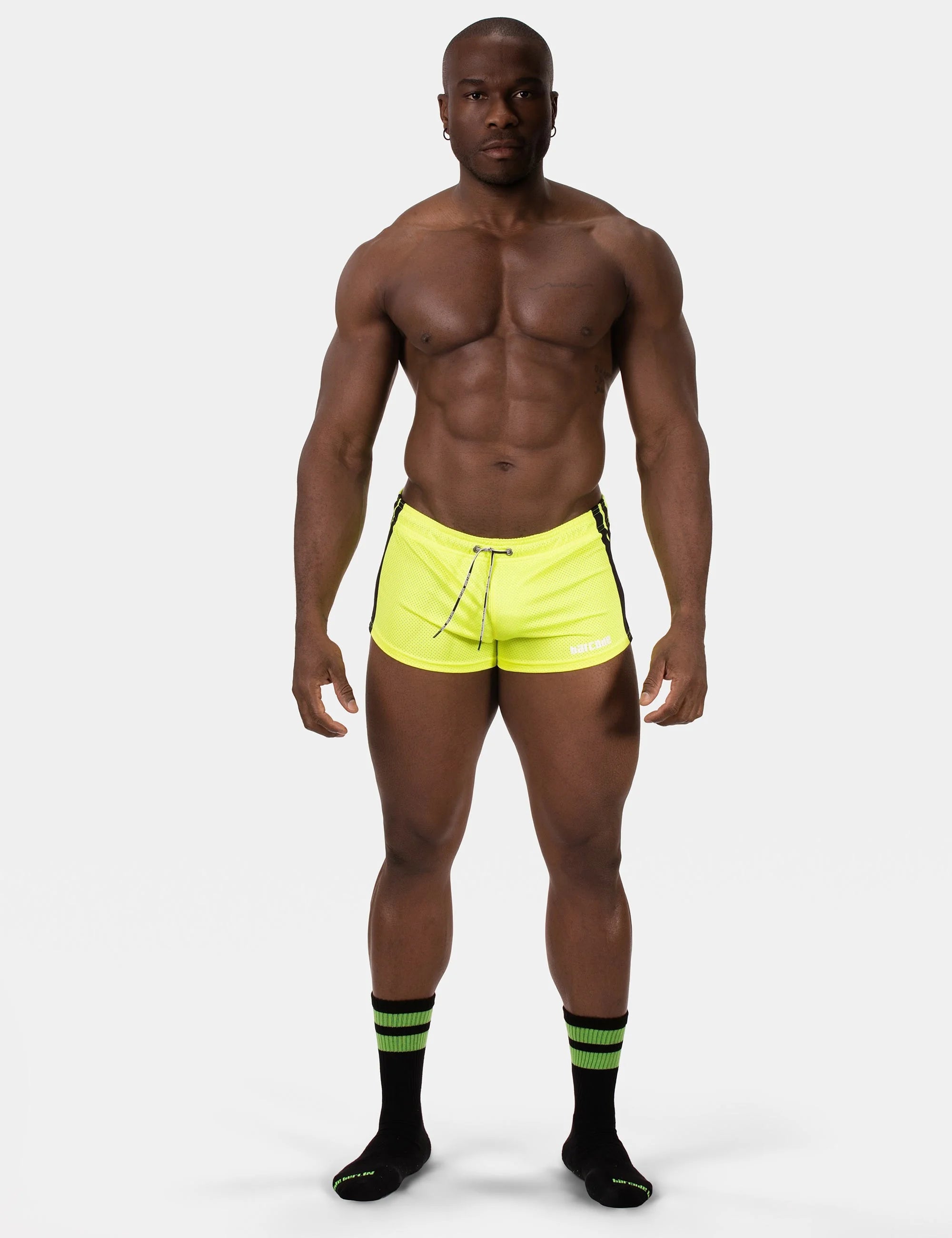 Short "Timur" Neongreen/Black