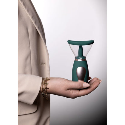 Boost Rechargeable Vulva and Breast Pump Green