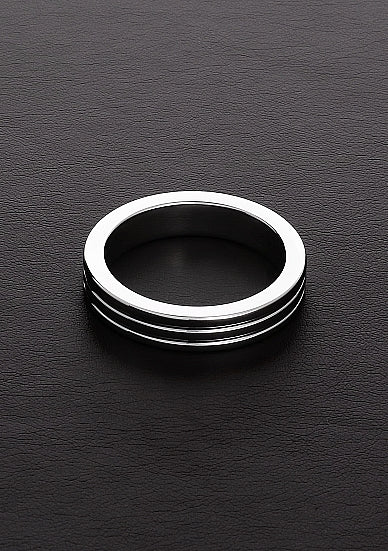 Ribbed Cockring Stainless Steel