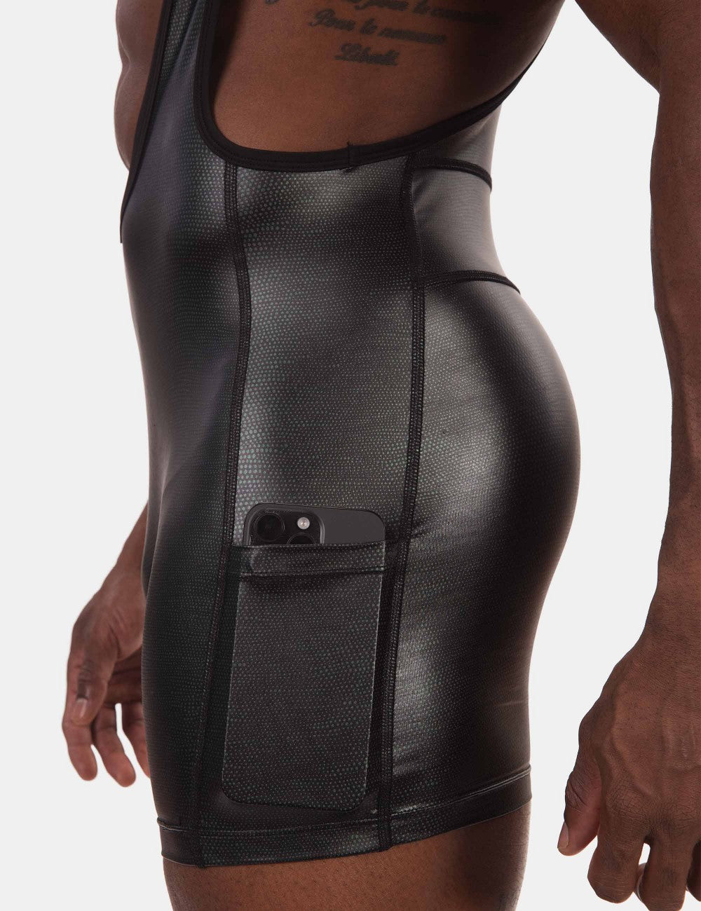 Singlet "Bazo" Army Black