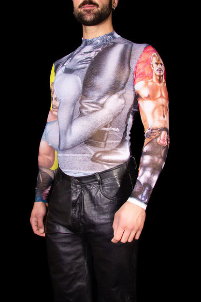 Effenberger Couture Tom of Finland Mesh Top