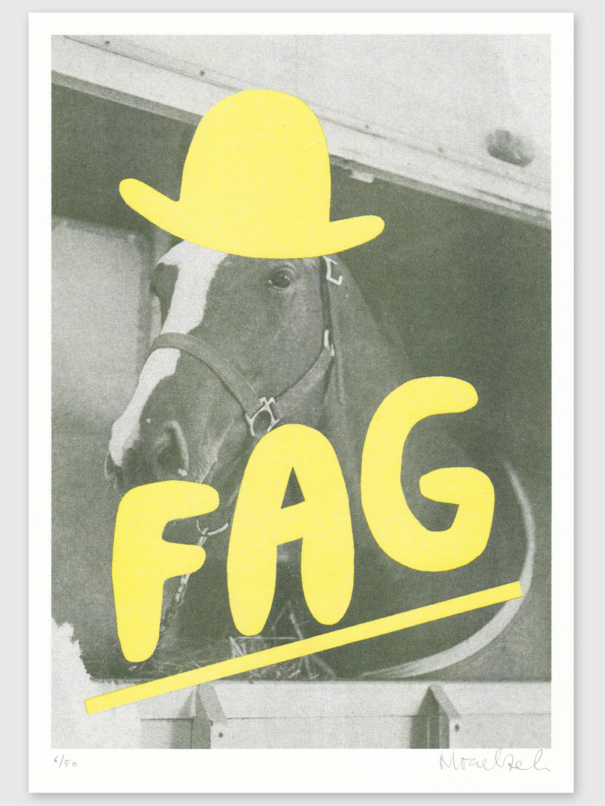 Fag - Riso print by Stef Mosebach