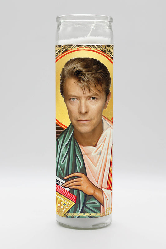 David Bowie Candle